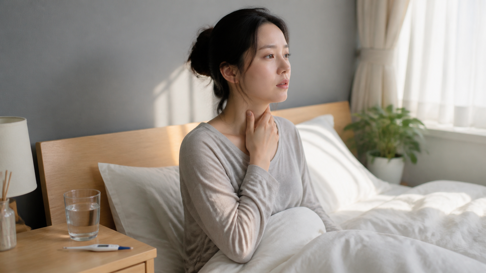 そもそも扁桃炎と「朝だけ喉が痛い状態」は同じではない