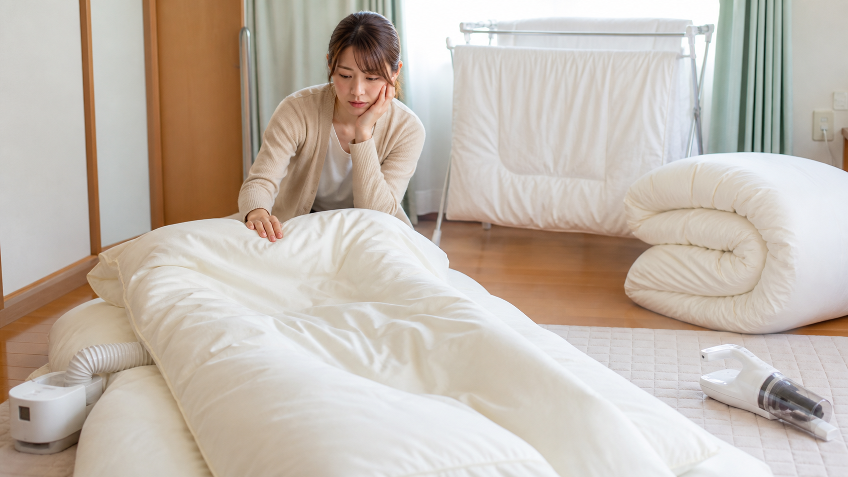 自宅で続けていた春の布団対策と感じた限界