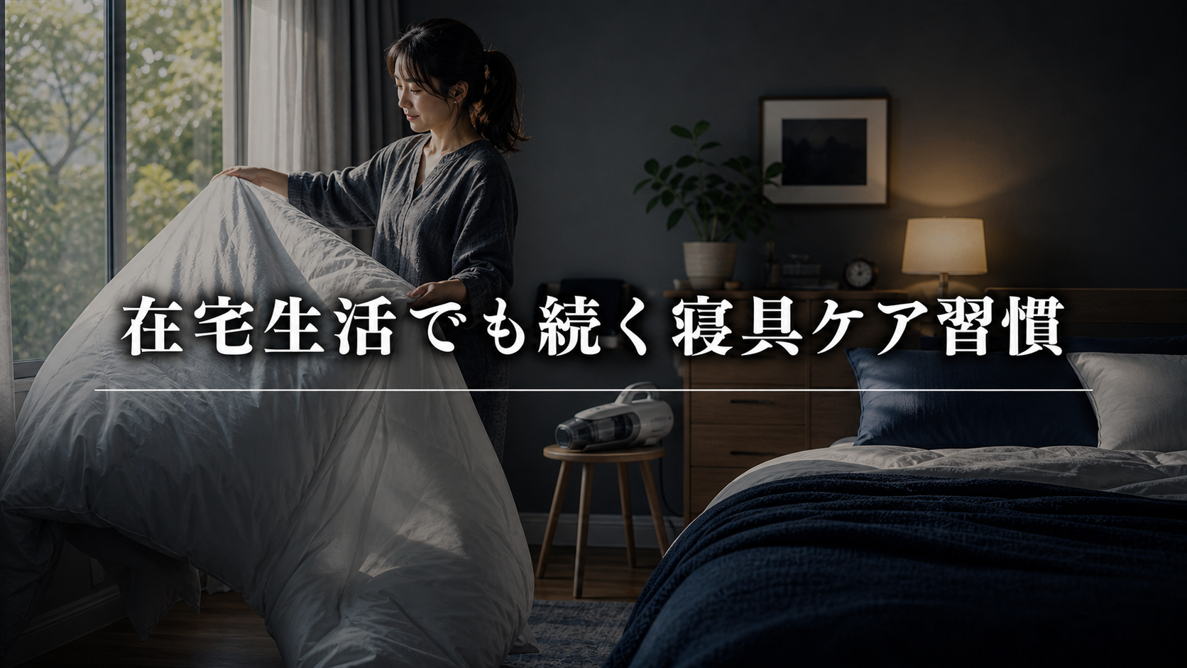 在宅生活でも続けやすい寝具ケア習慣