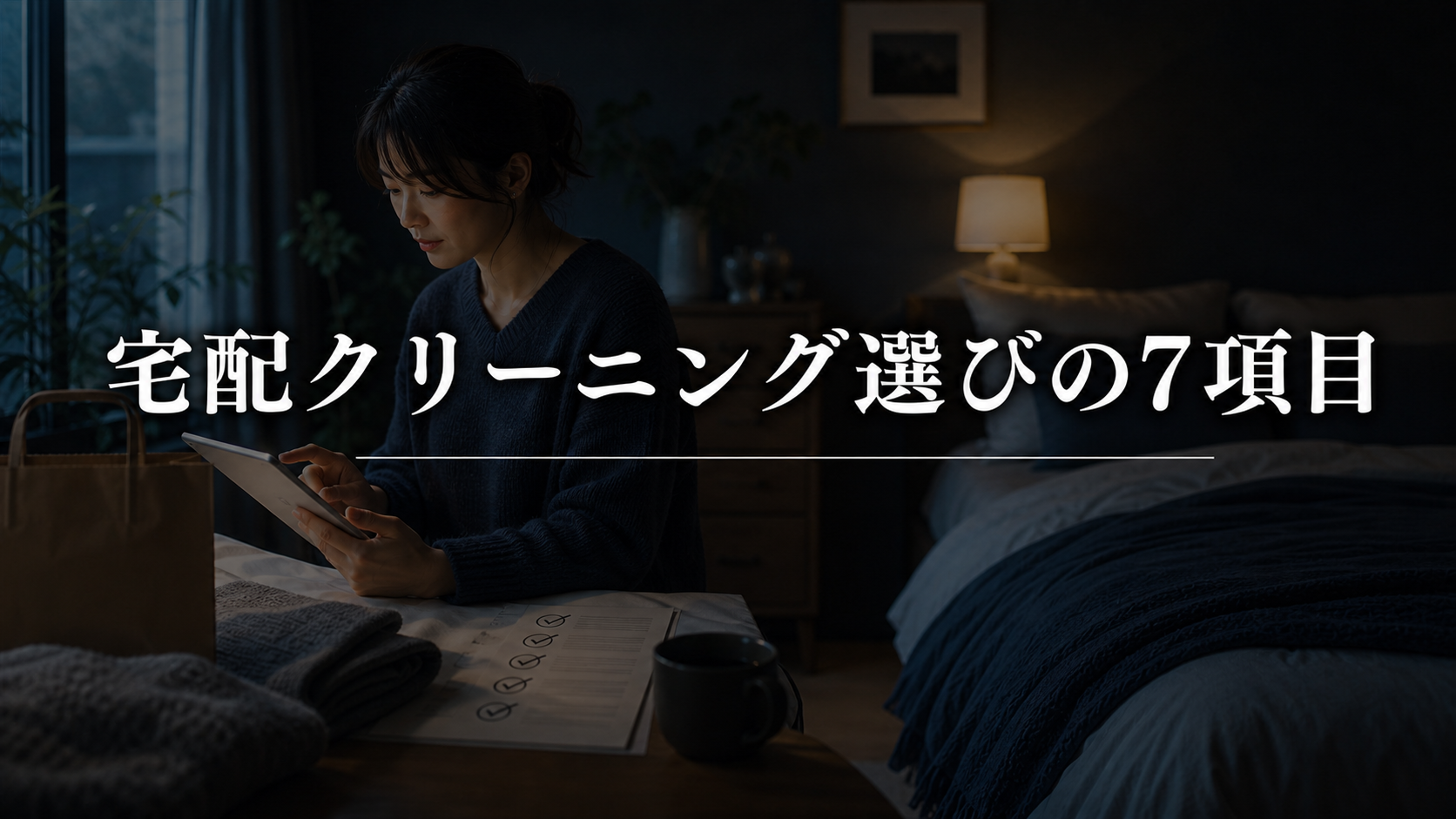 布団宅配クリーニング選びで確認したい7項目