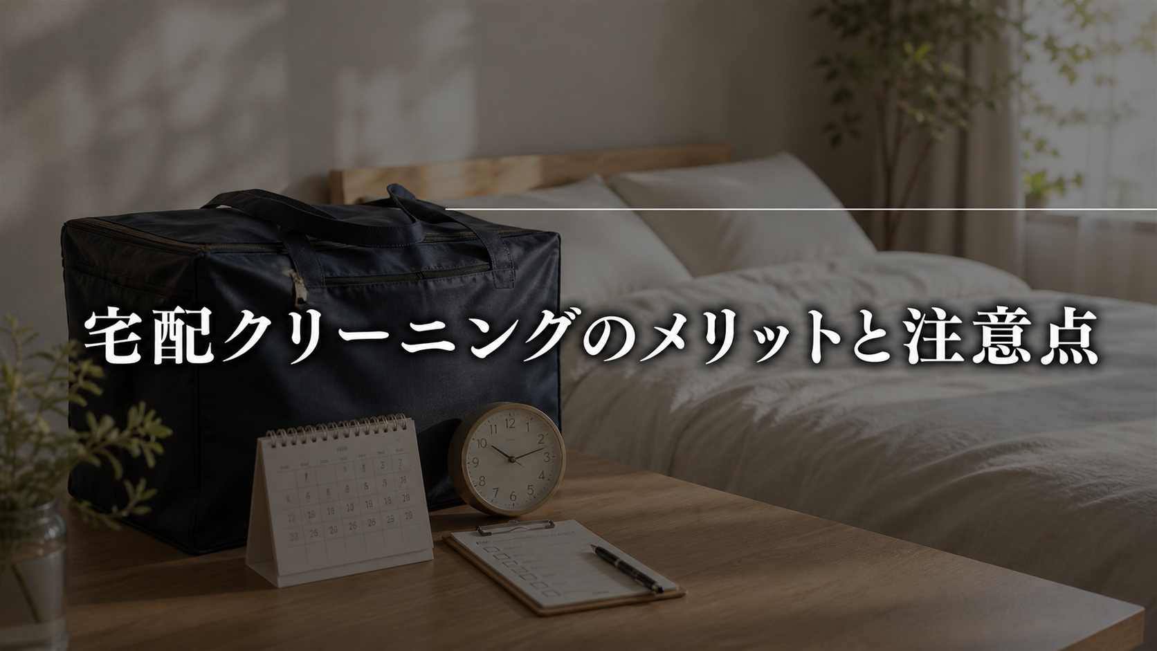 花粉症の家庭が宅配クリーニングを利用するメリットと注意点