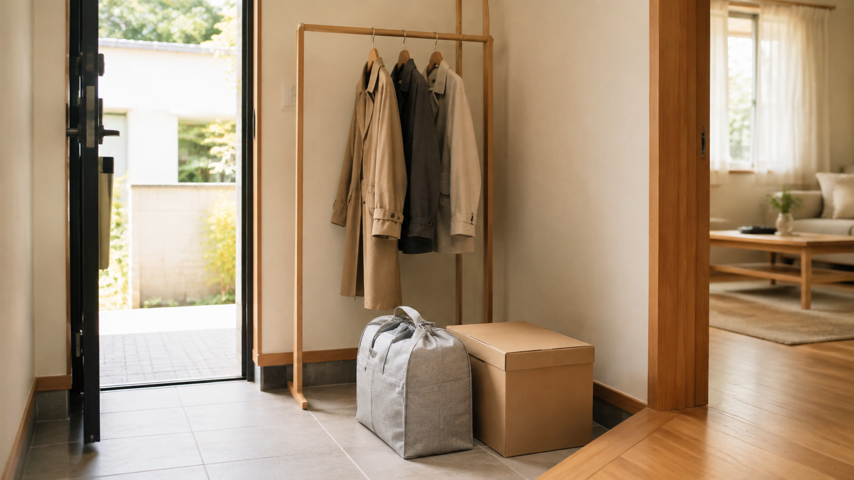 服を減らして宅配クリーニングを利用しやすくなった暮らし