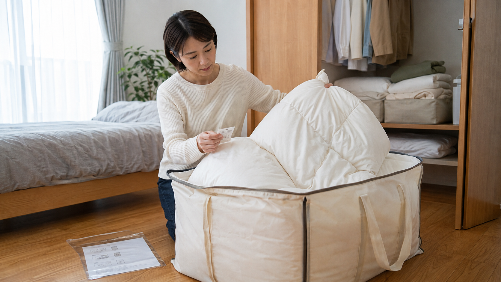 初めて保管サービスを利用したときの体験