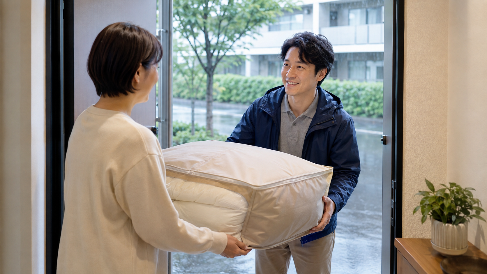 湿気が多い家ほど宅配クリーニングが便利な理由