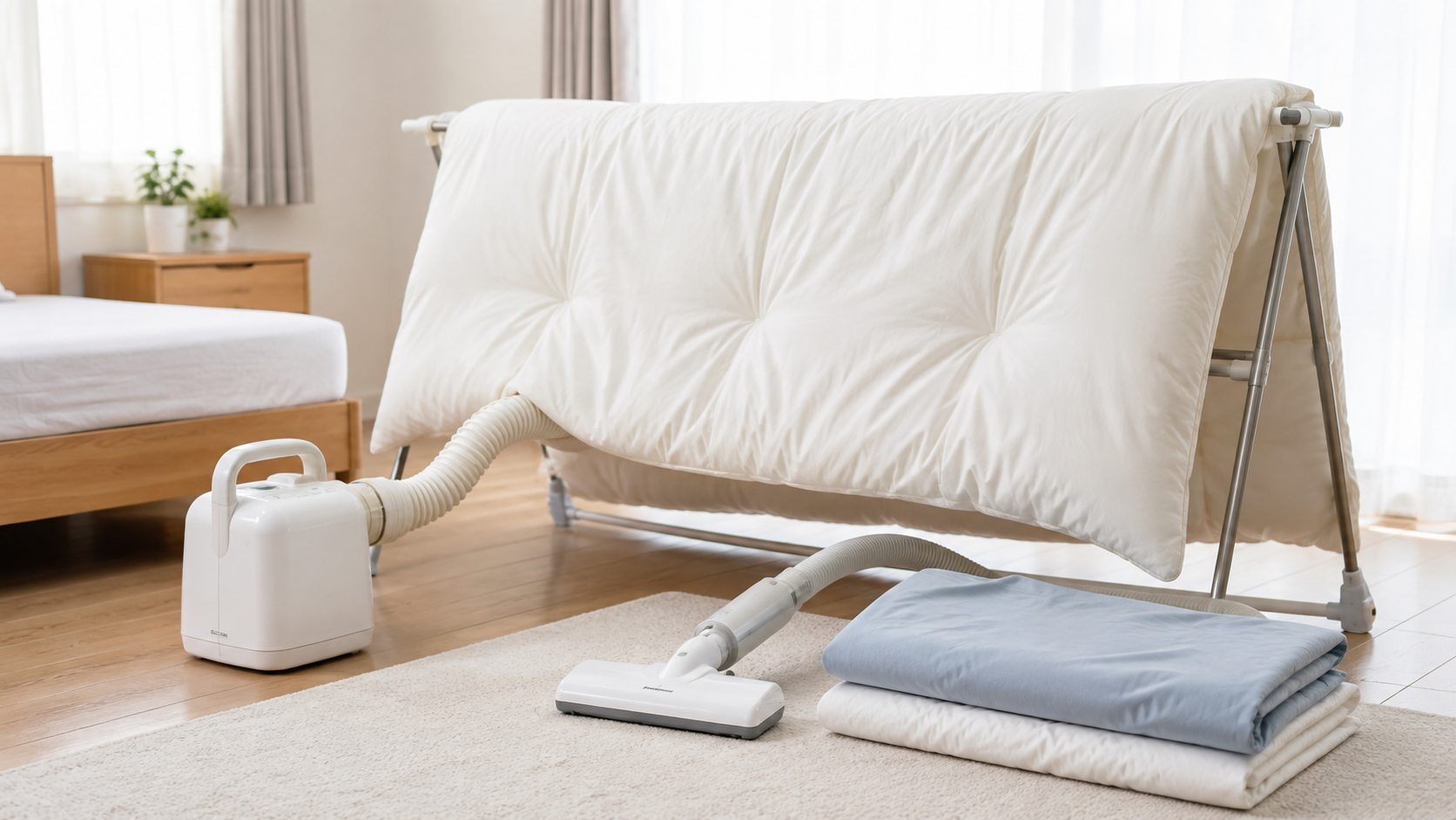 外干しできないときに使える5つの布団ケア