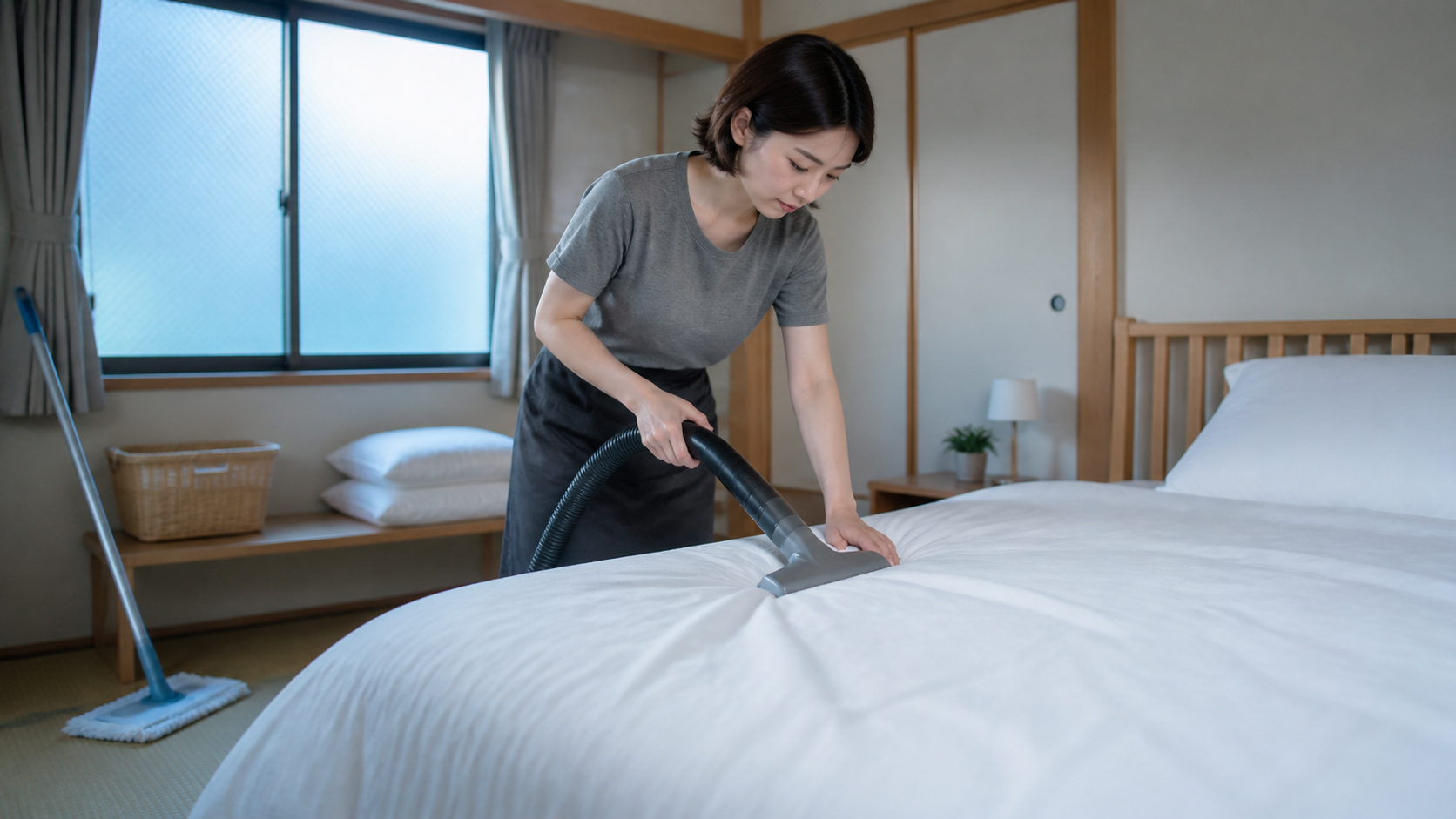 布団へ掃除機を効果的に使う方法