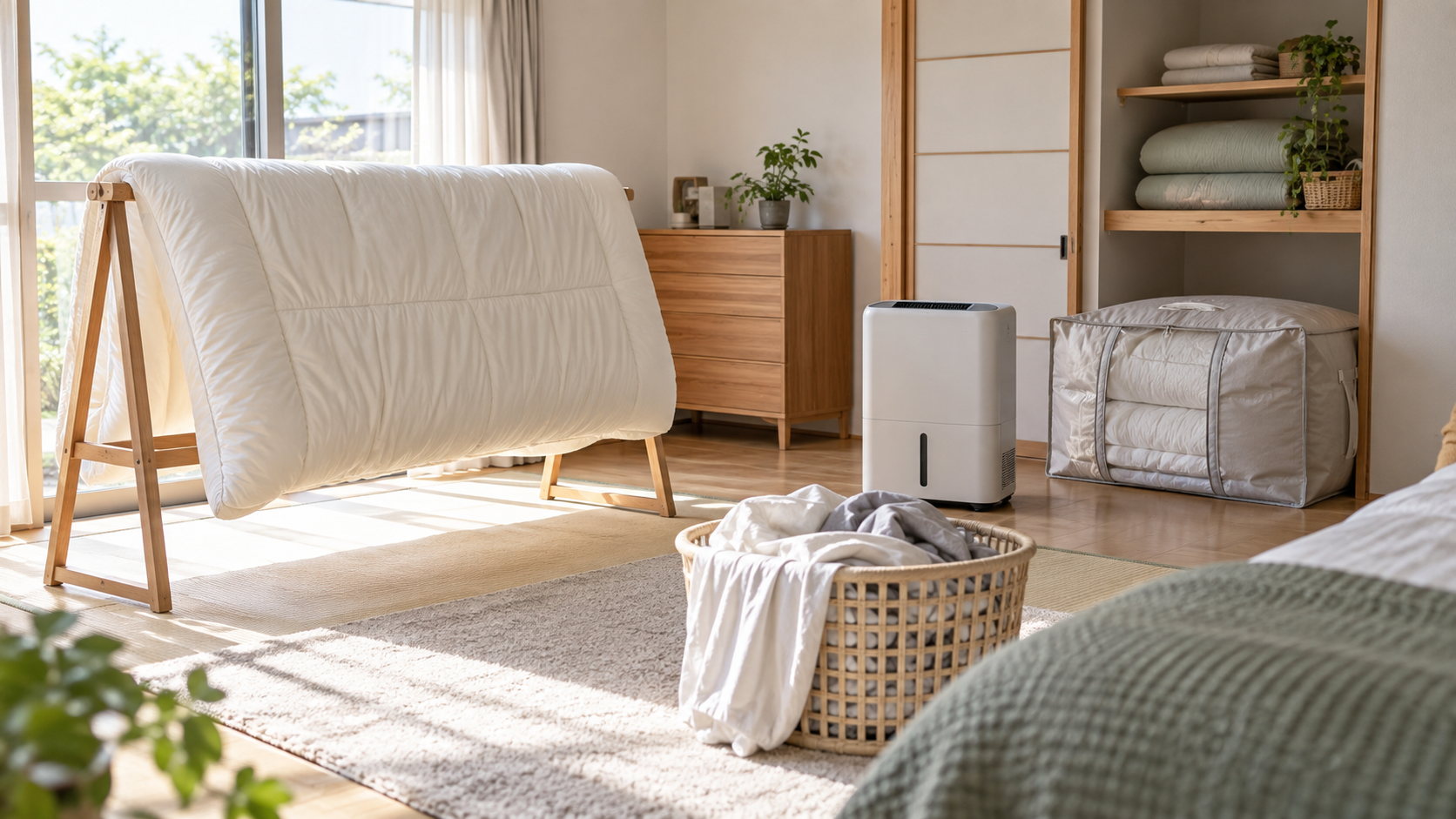 無理なく続く寝具ケアの仕組み